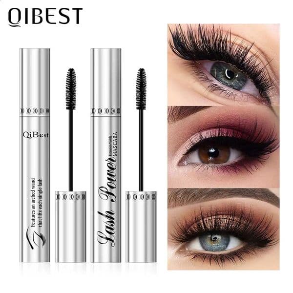 2pcsset 4D Mascara Beauty Makeup Curling Black Lash Eyelash Extension Waterproof Liquid Volume Mascara Long-wearing Cosmetic 260321