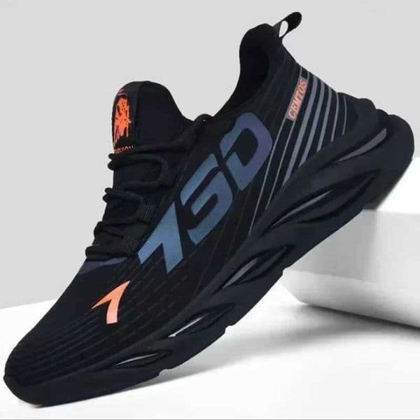 New Summer Mens Breathable Mesh Running Shoes Lightweight Sports Sneakers Fashion Trendy Brand K260323