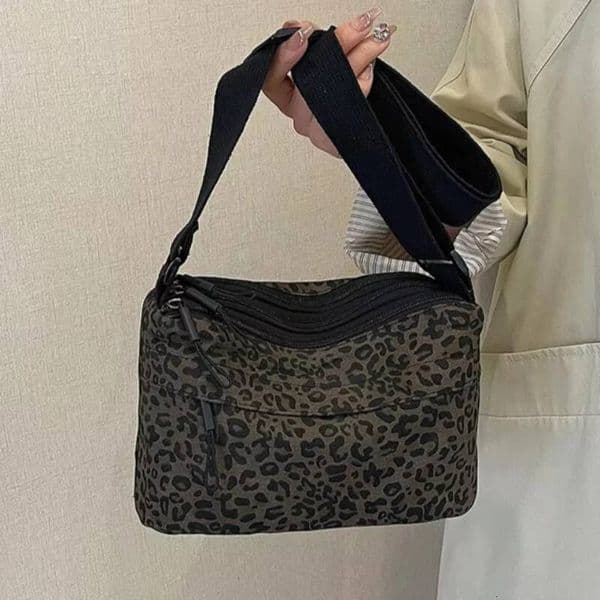 Bestseller Retro Leopard Print Autumn and Winter New Large Capacity Commuter Bag Crossbody Single Shoulder Exquisite Handbag Bolsos ddmybear