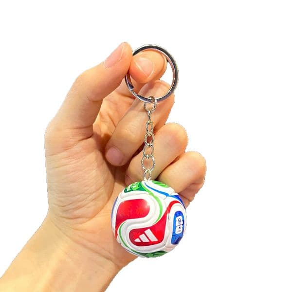 2026 World Cup Soccer Ball And Trophy Keychain Blue cologne Lanyard Zinc Alloy Fan Gear perfume Free Shipping