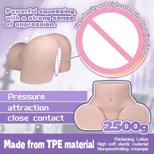 2026 New New Adult Toys Masturbator adult toys Adult Toys 2 Holes Pocket Pussy Realistic Dolls Sex Toy For Male Masturbation Lifelike Soft Butt a 002