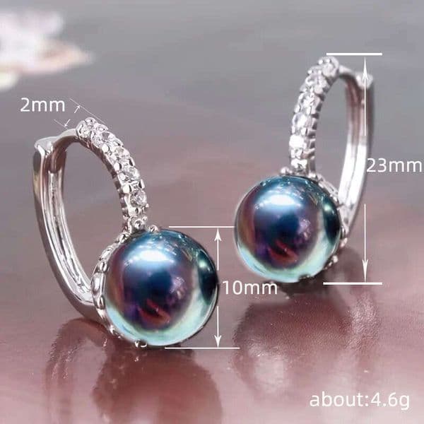 stylish and sophisticated high-end earrings popular pearl earrings for women elegant Hong Kong-style unique trendy ear cuffs
