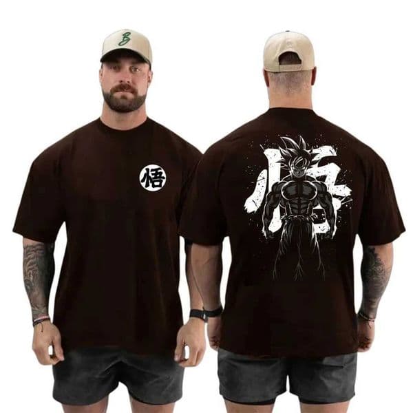 Son Goku Dragon Ball Summer T-shirt Anime Men Women Harajuku Retro Short Sves Oversized Casual Fitness Comfortable Y2k Top J260323