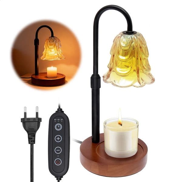 Creative Romantic Aromatherapy Wax Melting Lamp with Timed Dimming for Indoor Home Bedroom Atmosphere Decoration Lighting 260320