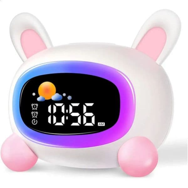 Alarm Clock for Kids Ok to Wake Children with Sleep Training and Sound Machine Birthday Gift Boy Girls 260323