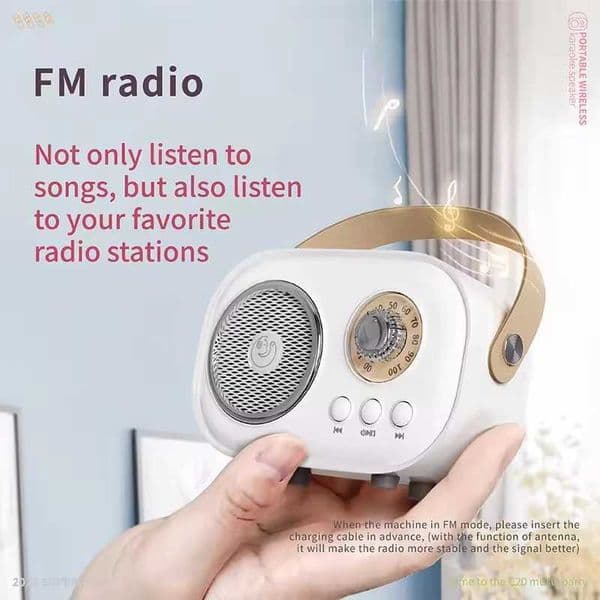 Karaoke Wireless Portable Bluetooth Speaker With Microphone Radio FM Machine Mini Music Sound Box Caixa De Som Small Mp3 Column X2603231