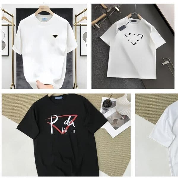 Designer Brand Luxury Mens T Shirts Soft Cotton Short Sleeves T-shirts Summer Casual Comfort Men's Clothing Apparel Tees Tshirts Black White Green Red 524 88