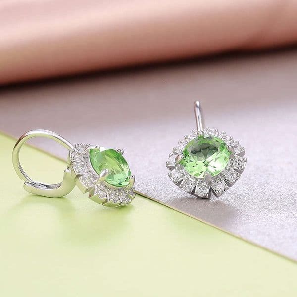 popular foreign trade item: Exquisite Japanese and Korean style women's with Moissanite versatile ear clasps student earrings wholesale direct sales