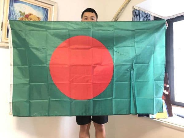 SKY FLAG Bangladesh Flag 90x150CM hanging polyester The Peoples Republic of Bangladesh flag for home Decoration L260603