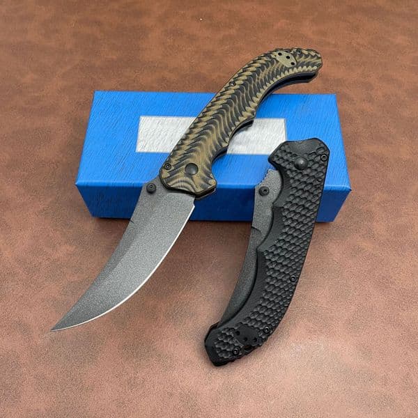 2Models 865/865BK-01 Bedlam AXIS Folding Knife 3.54" S90V Blade, G10 Handles