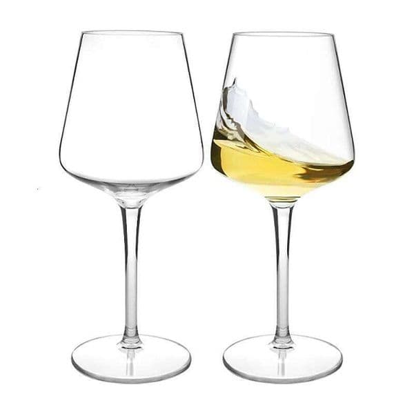 MICHLEY 2/4/6PCS Set Unbreakable Glass High Quality Goblet Transparent Tritan Plastic Wine Juice Drink Cup Party 26H0324