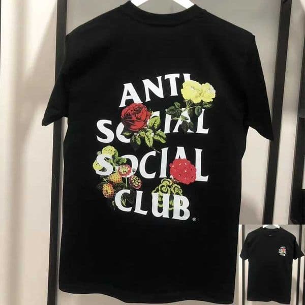 Street Fashion Brand Club Graffiti Letter Flower Casual T-shirt Mens and Womens Brand Top J260323