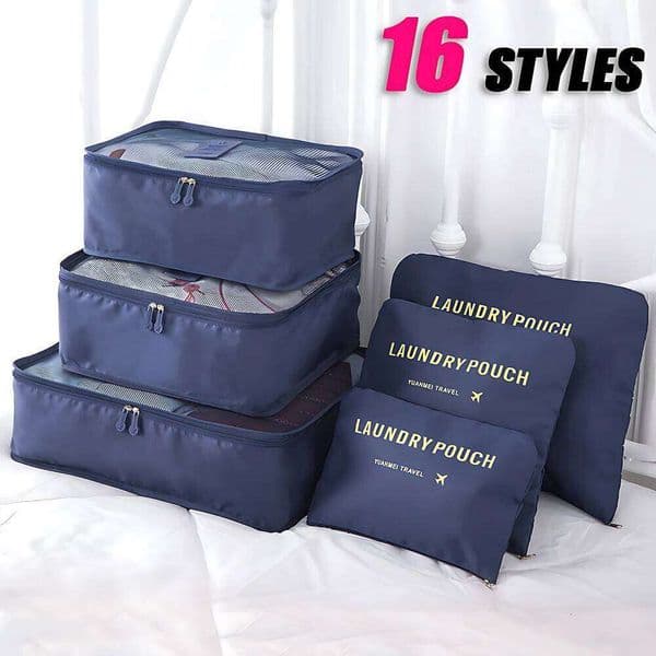 2026 6 perfume Piece Large cologne Size Portable Suitcase Clothes Shoes Makeup Luggage Organizer Travel Storage Bag Free Shipping
