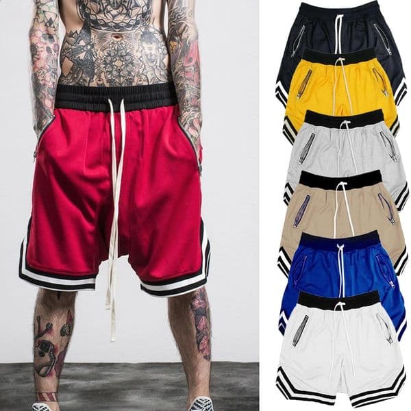 Mens Sports Shorts Mesh Quick Dry Gym for Summer Fitness Joggers Casual Breathable Short Pants Scanties Male 260324