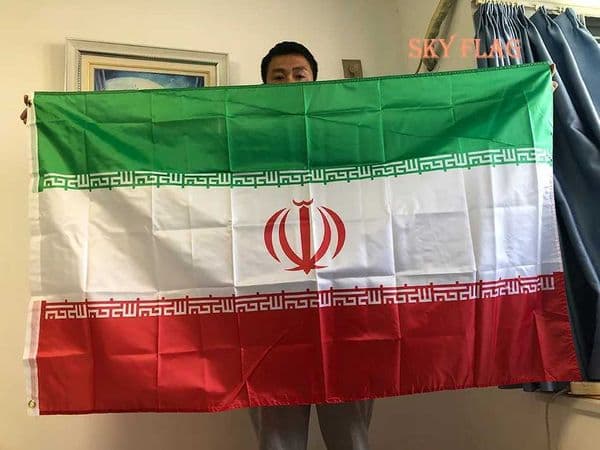 SKY FLAG 90150cm hanging polyester Iran Flag For home Decoration L260603