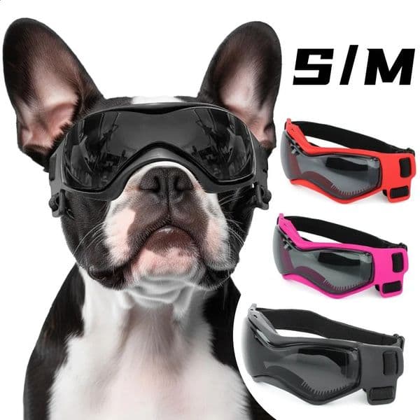 Pet Goggles Outdoor Travel UV Protection Cat Dog Sunglasses Adjustable Snow Windproof Soft Frame Pet Goggles Dog Accessories 260320
