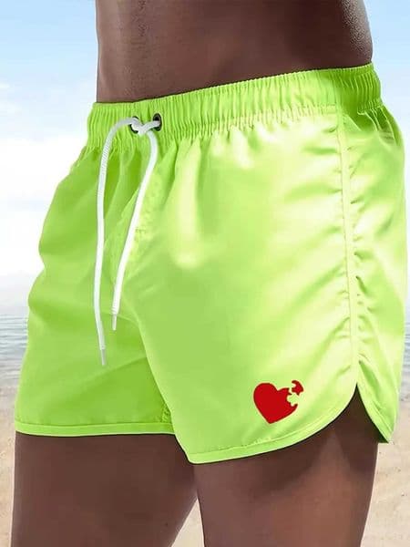 Sexy mens swimwear beach swim shorts surfboard sporty shorts J260323