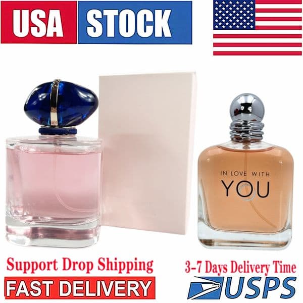 US Stock Fast Delivery Women Eau De Parfum Long Lasting Fragrance Designer Perfume Cologne Body Spray 0a7