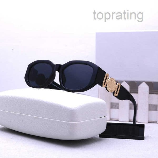 Designer Sunglasses for women metal Rectangle Polygons men Hollow Classic frame Outdoor Beach Sun Glasses For women