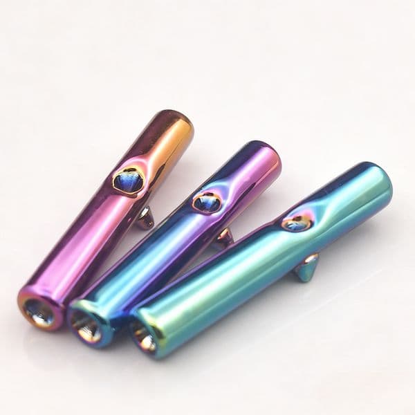 Travel cheap colorful 11.5cm Mini Glass tobacco Pipes Glass Smoking Pipe handcrafted spoon pipe manufacture hand-blown and beautifully