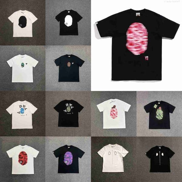 Mens Designer T Shirt Letter Print Graphic Tee High Quality Summer Vintage Hip Hop Casual Loose Womens Short Sleeve Tops Men Streetwear