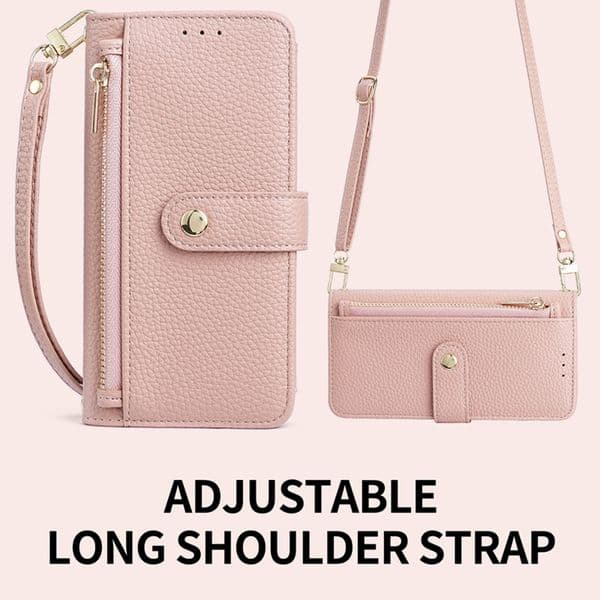 Crossbody Phone Case For Iphone 17 16 15 14 13 Pro 12 Max Plus 16Promax Large Capacity Card Pocket 17Promax Phone Case 16Pro Coin Pocket 15Promax Cover 14Promax Shell