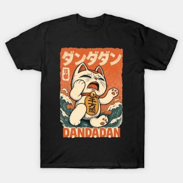 Dandadan turbo granny cotton mens and womens shirt Japanese anime graphics spring summer O-neck fashion Short Sve Tshirt J260323O8WS