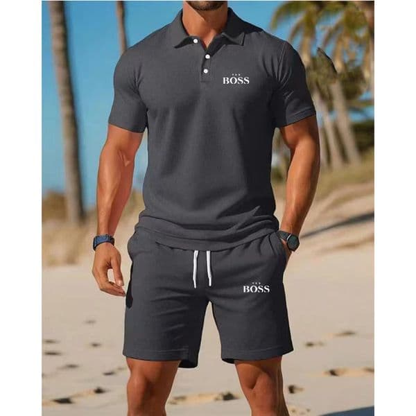 designer mens Tracksuit tshirt mens polo shorts short sleeved breathable letter printed casual summer mens shirt designer