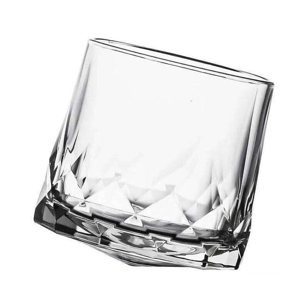 Clear Ocean Whiskey Rock Glass Thailand Heavy Spinning Crystal Wine Glasses Diamond Cut Top Beer Cup Whisky Chivas XO Tumbler 26H0324