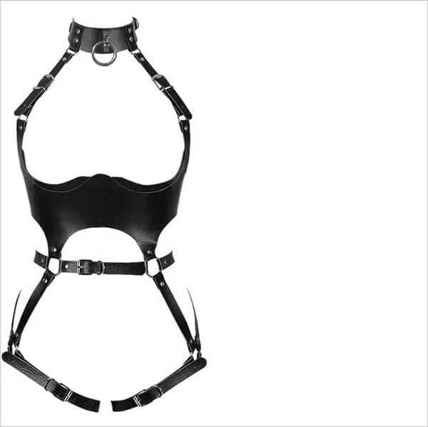 Women Sexy Sex Bondage Body Harness Belt Pu Leather Lingerie Bdsm Thigh Garter Belt Gothic Clothing Festival Rave Outfit gbamboo2017_IWWW
