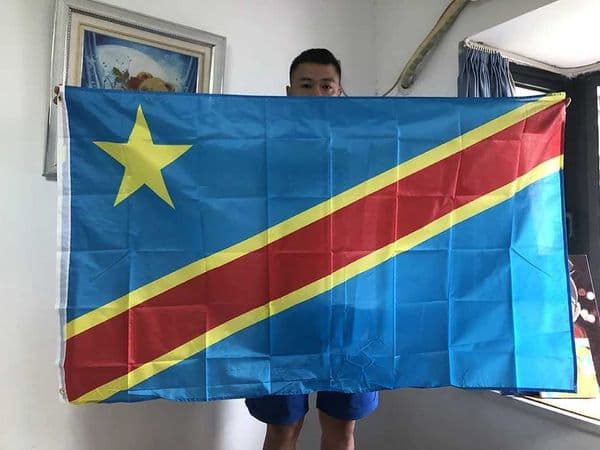 SKY FLAG Congo flag 90X150cm Congo Democratic Republic of the Congo flag Banner 3x5 ft National flag Home Decoration flags L260603
