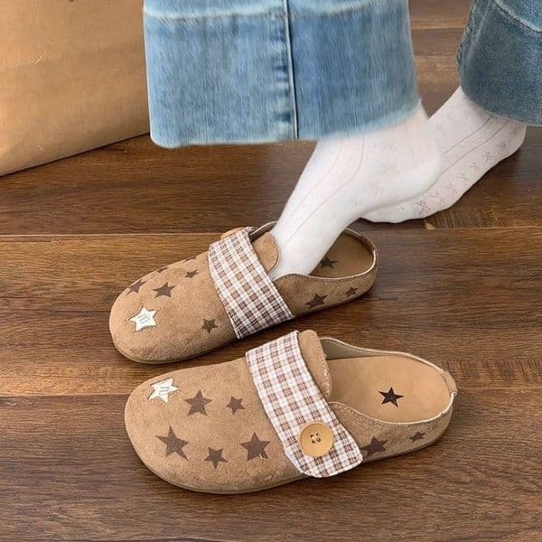 Free shipping designer New Women's Cork Slippers Trendy Men's Sandals Beach Shoes Waterproof for Couples Washable blue