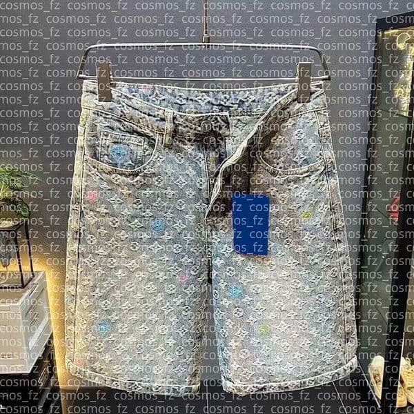99a Denim Jeans Mens Shorts Classic Pants Track Pant Designer Man Short Pants Beach Bottoms Eyes Patterns Swimwear Unisex Pant Asian Size S-4XL