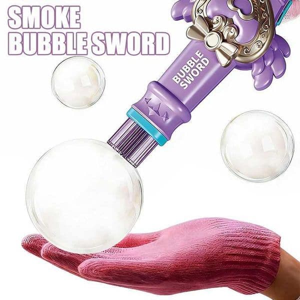 Elastic Bubble Fog Magic Wand Cute Animal Smoke Bubble Machine Summer Party Outdoor Toy Colorful Lighting Bubble Blowing Machine K260324