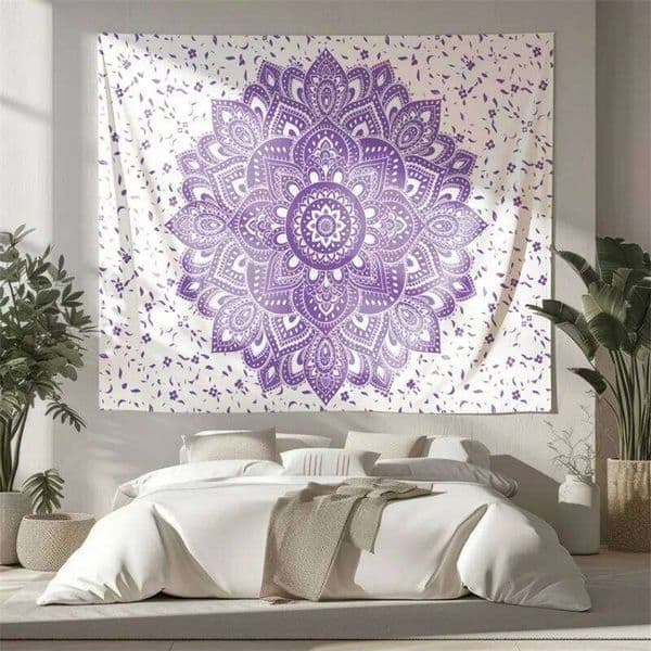 Printed Nordic Instagram Style Mandala Series Tapestry Bedroom Decorative Hanging Home Decor Wall Art 26Y0324