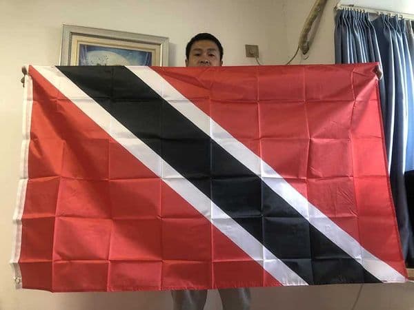SKY FLAG free shipping 90x150cm Trinidad And Tobago National Flag high quty polyester hanging banner For Decoration L260603