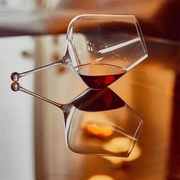 1pc Handmade Crystal Wine Glass Red y Cocktail and Whiskey 260324BJ
