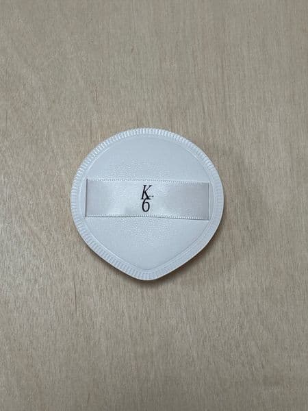 Teardrop Double-Sided White & Beige Rubycell Air Cushion Puff for Foundation & BB Cream