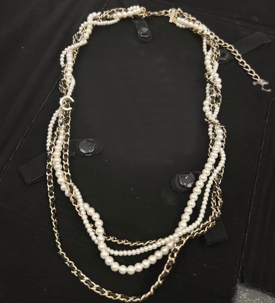 Luxury Necklaces Designer Pendant Necklace C Jewelry letter 26C Pearl gold long Chokers Party Sweater chain CCity Gift ghfg5454