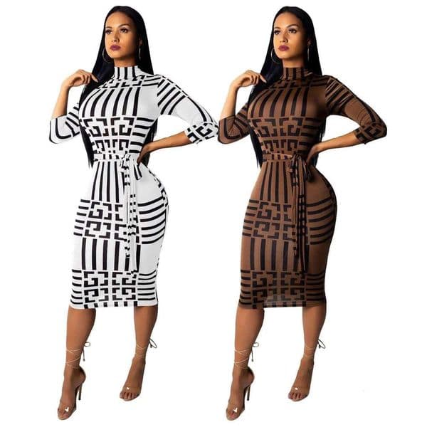 Stand Size Women's Jumpsuit Sexy Mid Waist Pencil Skirt Sle Leaden Color Fabric Other 00% Material Conents Gowns Dress Elegant