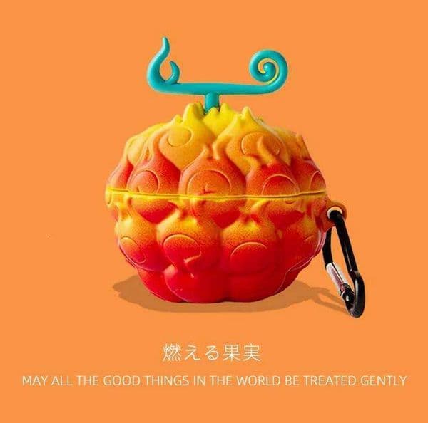 One Piece Devil Fruit 4 2024,Anime Silicone Protective Earphone Cover For Airpods Pro Case/Airpods 3 2 1 Case 26L0324