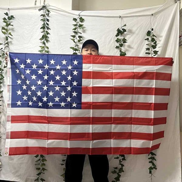 TIKI flag us flag 90X150CM High Quty Double Sided Printed Polyester stars and stripes united states us usa american flag L260603