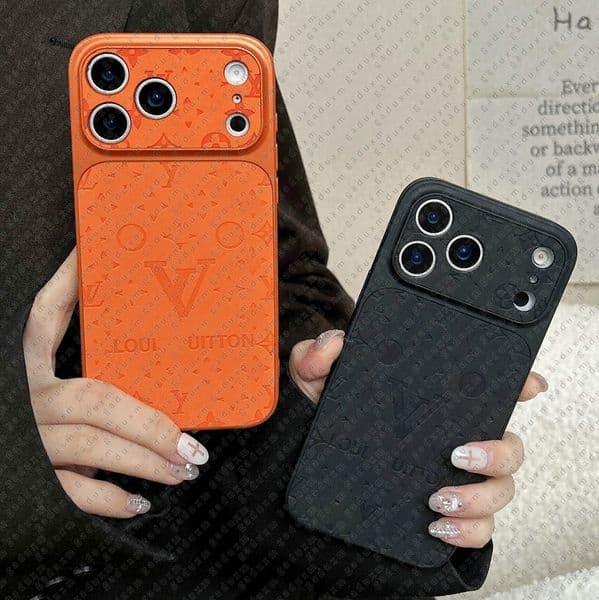 Phone Case Designer iPhone Case Luxury Wallet Card Holder for Apple iPhone 17 16 15 14 Pro Max 14 Plus 13 12 Mini 11 ProMax X XR XS XsMax 7P 8P 13Pro Fashion