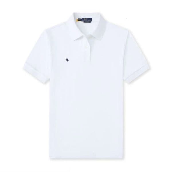 88 2026 Summer Preppy Style Polo Shirt Casual Classic Cotton Pique Short Sleeve Tops Quality Business Daily Wear