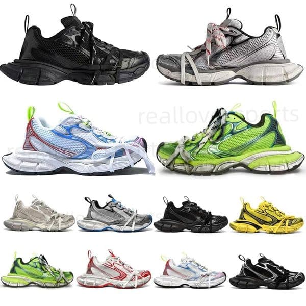 Led Track 3 30 Designer Shoes Men Women Fashion Luxury Led Sneakers Triple Black White Pink Blue Orange Yellow Green Tesss Gomma 30 Sneaker Tracks 36-44 c11