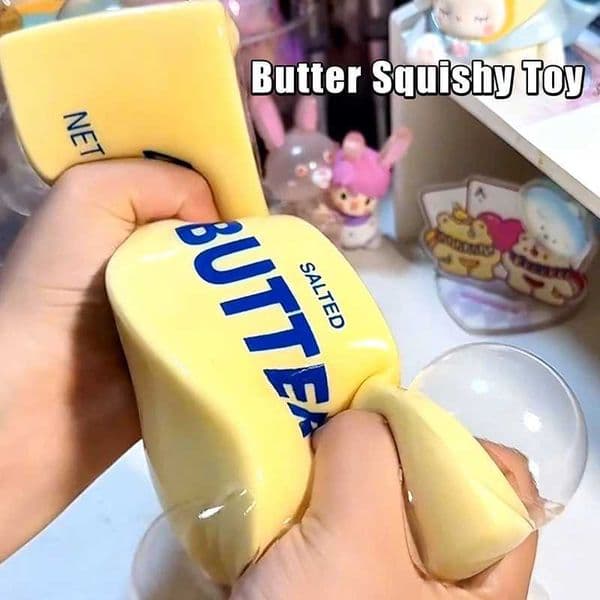 Simulated Squeeze Butter Stress-relieving-toys Squishy Fake Baozi Fun Pinch Uncompressed Fidget Toys Popular Children Favor Gift Z260511