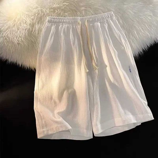 Mens American Style Casual Shorts Loose Straight Leg High Street Lightweight Drape Sports Summer Shorts J260323
