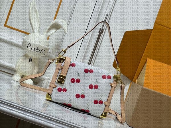 New Bags Side Trunk pm Tote bag fashion Soft packaging box Leather Design shoulder crossbody package clutch handbag luxury brand S-lock shoulder messenger bags