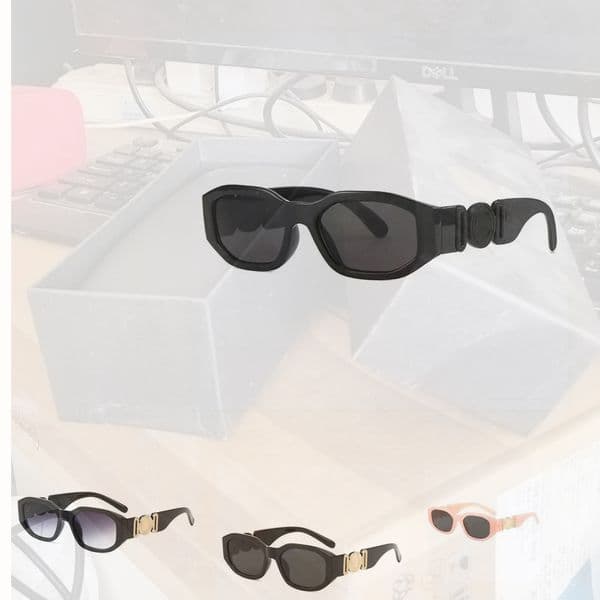 Sunglasses 1:1 Luxury Designer Square Sunglasses Lady Sunglasses High Quality Brand Sun glasses unisex shades rectangular sunglasses square Eyeglass frame
