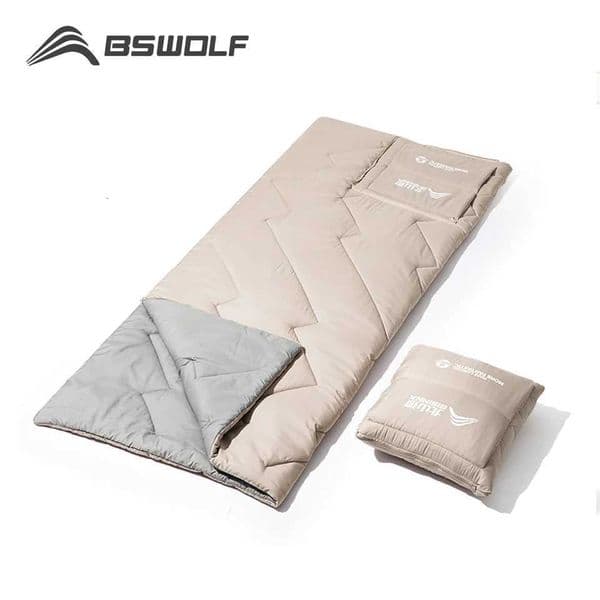 BSWOLF Camping Sleeping Bag Portable Blanket Quilt for Outdoor Traveling Pinic Hiking H260323